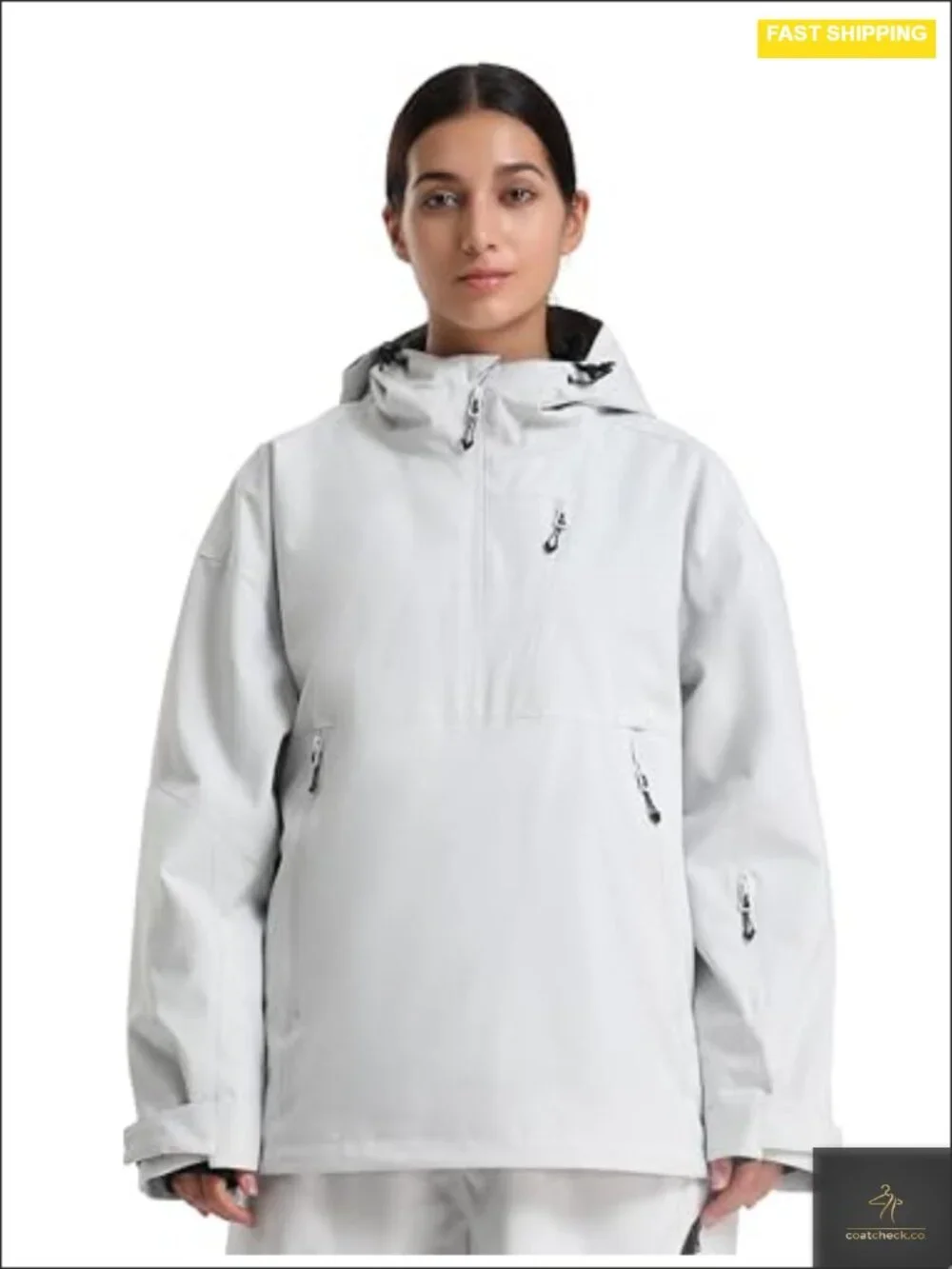 Women's Insulated Ski Jacket Waterproof Snowboard Coat with Hood